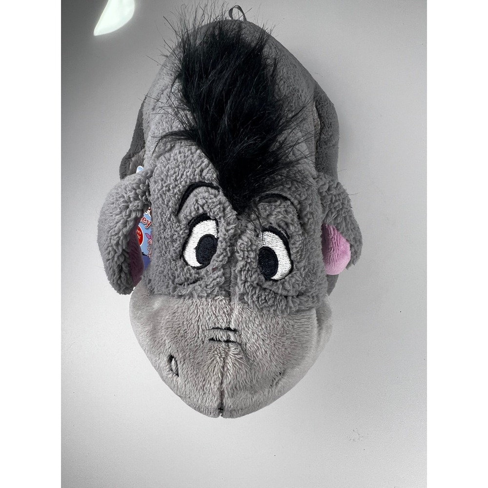 Disney Hallmark Winnie the Pooh Eeyore Plush Features Magnetic Tail Sound NWT